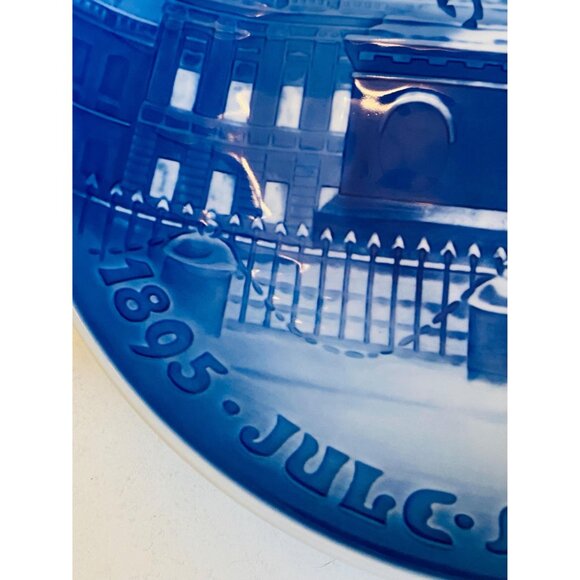 Vintage 1970 Bing & Grondahl Annual Christmas Plate The Royal Palace Amalienborg - Picture 8 of 12